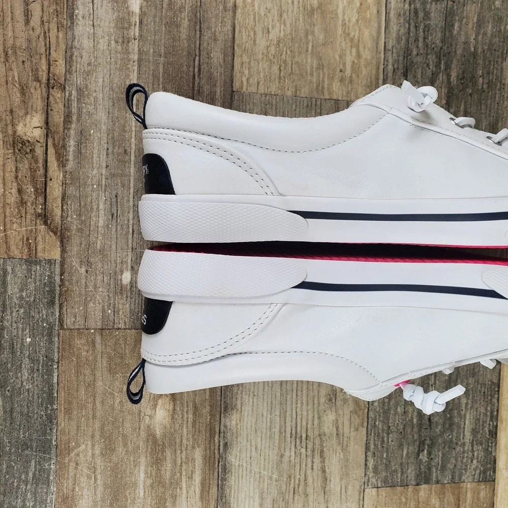 Sperry Pier Boat Shoes Kids Sz 4.5 Low Top Sneakers (WORN 1X)
